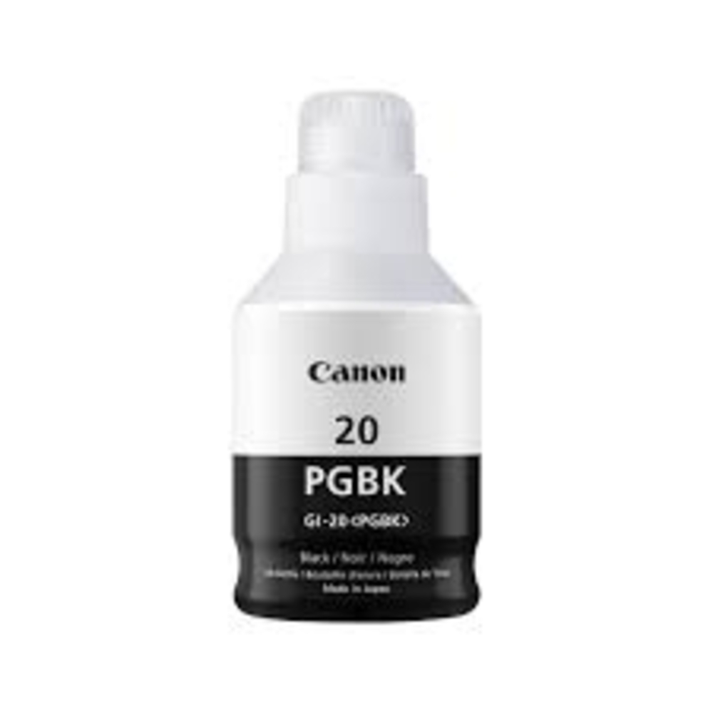 Canon Black and White Ink Bottle  Canon 20 PGBK. Brand New/Sealed.